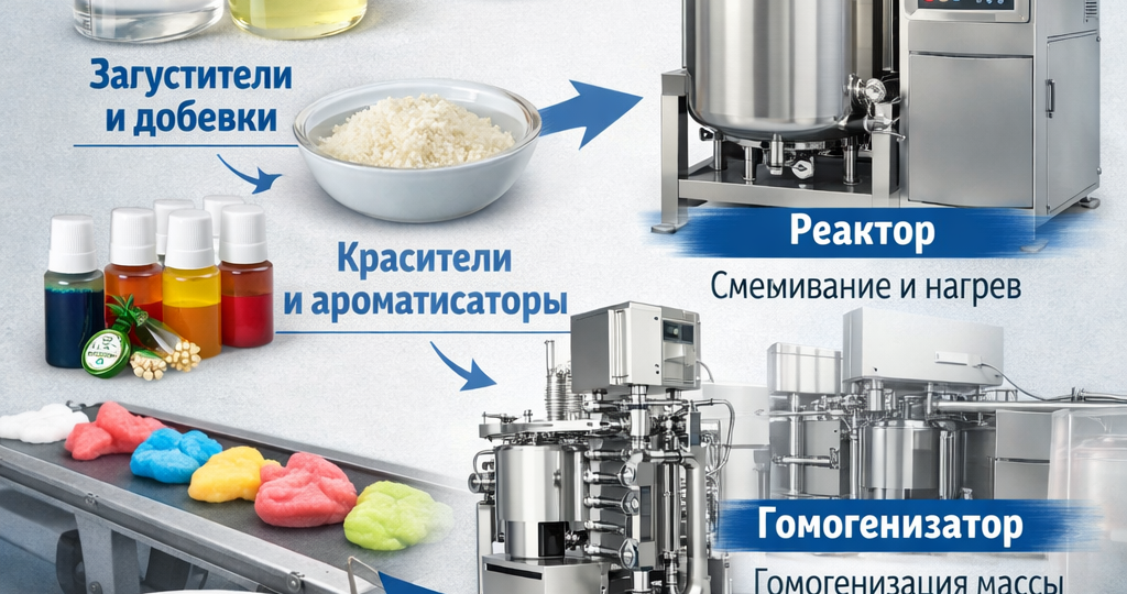 Как делают мыльный пластилин для ванны: от рецептуры до оборудования