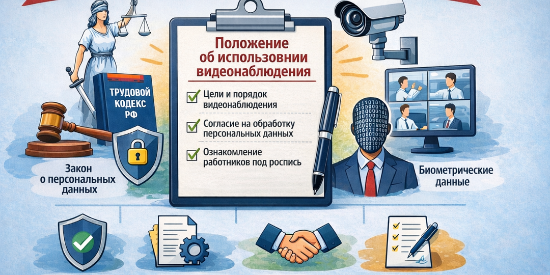 ‼️ Вопрос о положении по видеонаблюдению