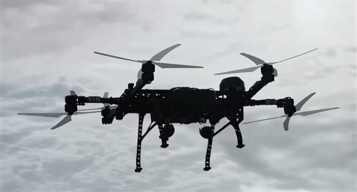     Тяжёлый беспилотник «Гекса-кран»