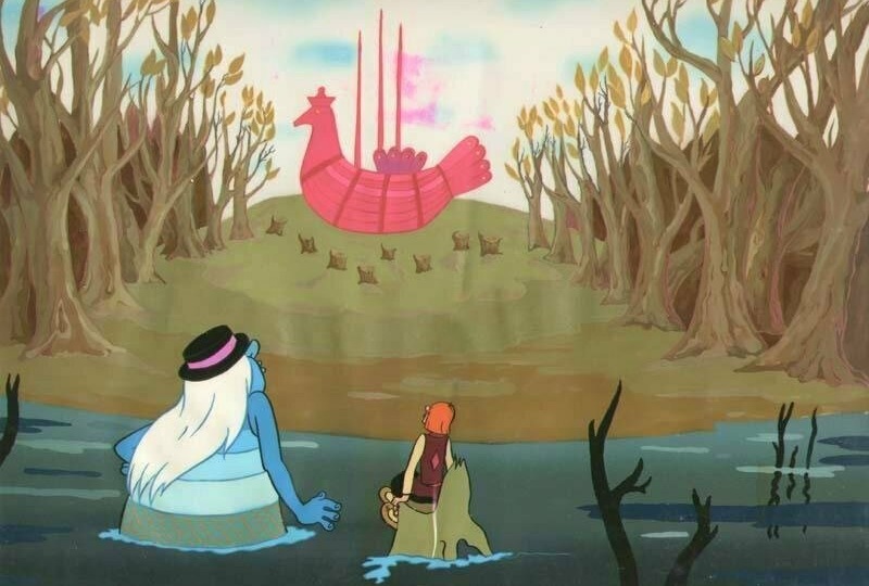 Летучий корабль . К цели .