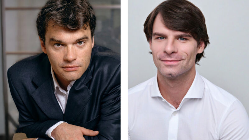    Евгений Дятлов с сыном Егором Лесниковым, продолжившим актёрскую династию.