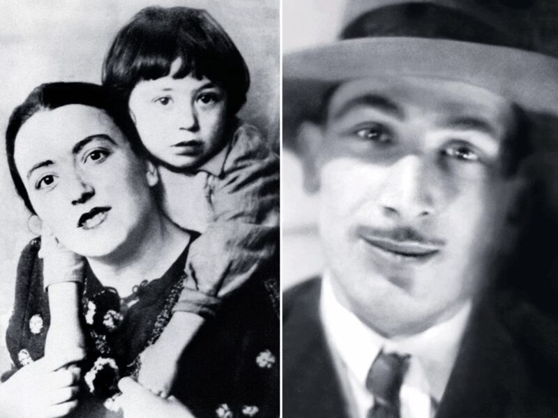    Семейное фото: Вахтанг с родителями, Мананой и Константином.