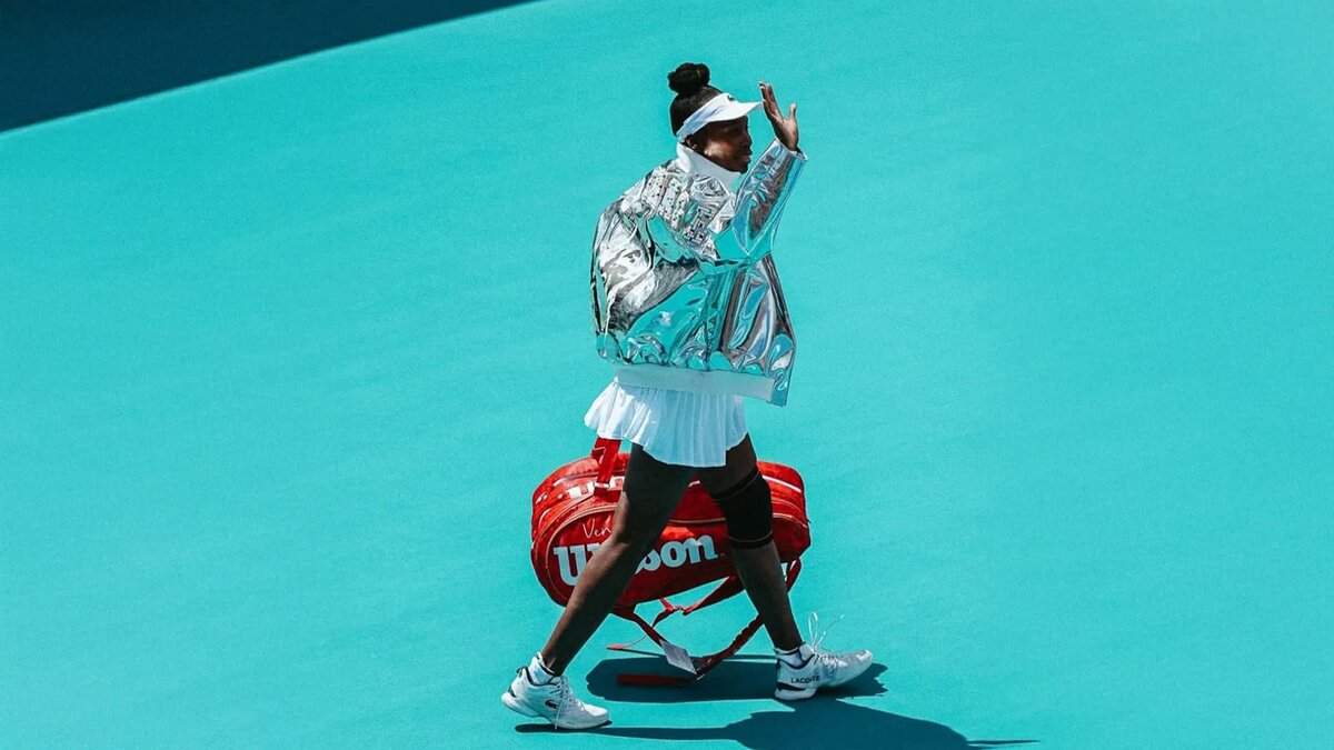 Винус Уильямс (Фото Lacoste)