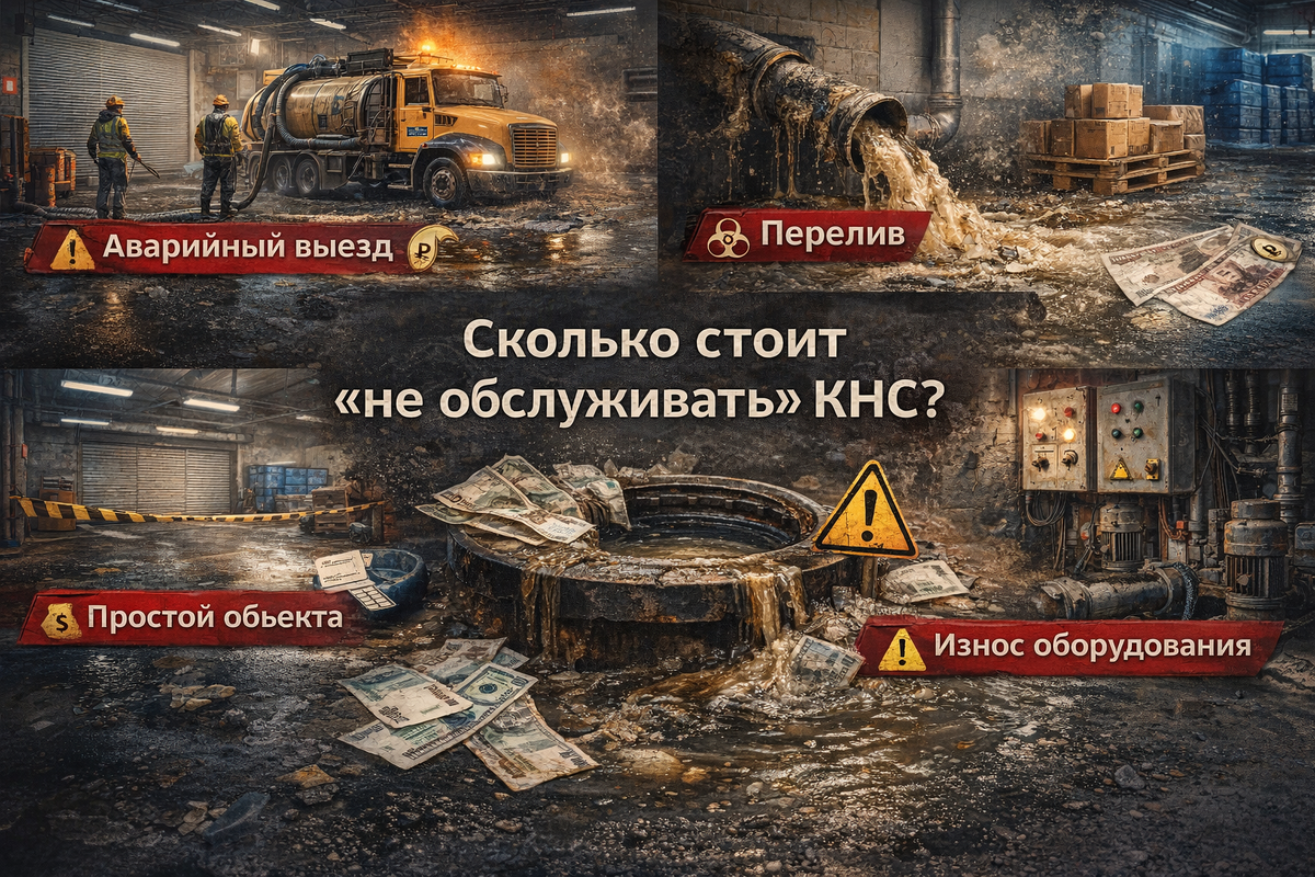 Сколько на самом деле стоит “не обслуживать” КНС