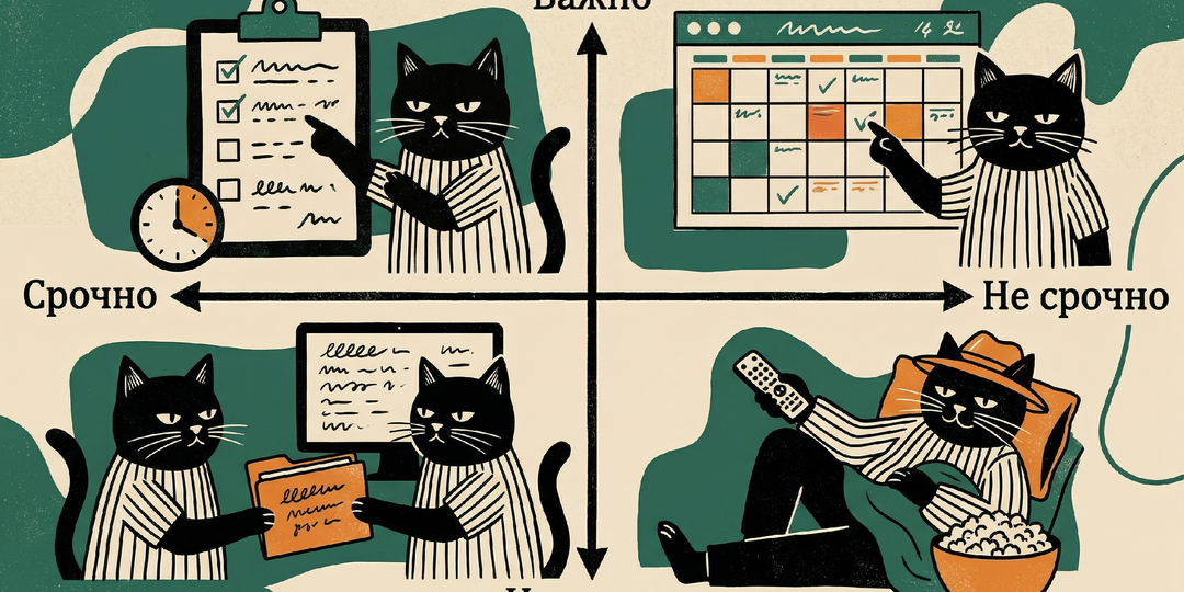 Как перестать тушить пожары и начать жить с матрицей Эйзенхауэра