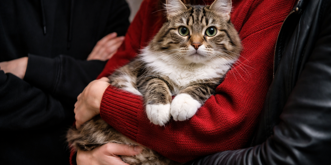 В доме несколько человек, но кошка выбирает одного - почему именно его