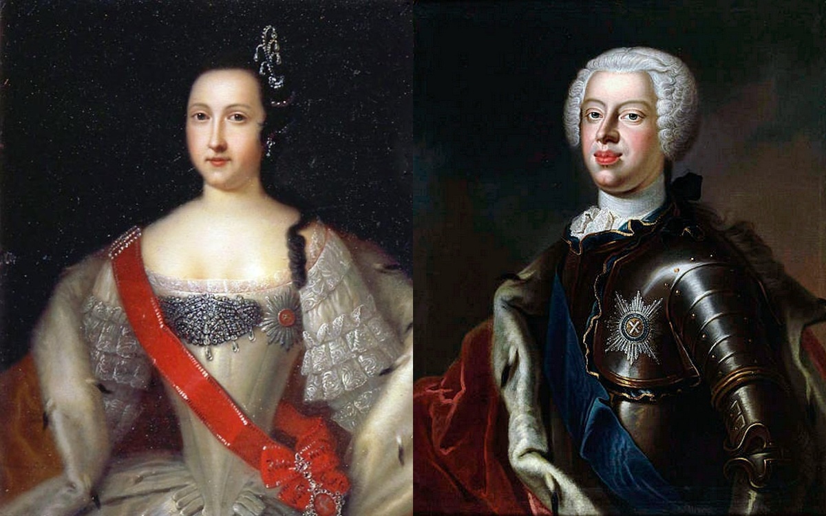 Анна Леопольдовна и Антон Ульрих Брауншвейг-Вольфенбюттельский. 