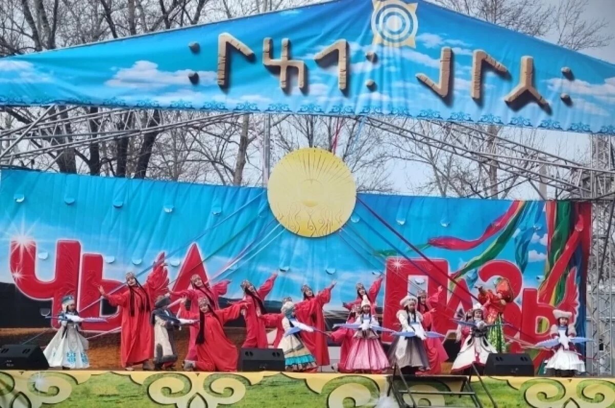    В театрализованном представлении показали связь людей с природой