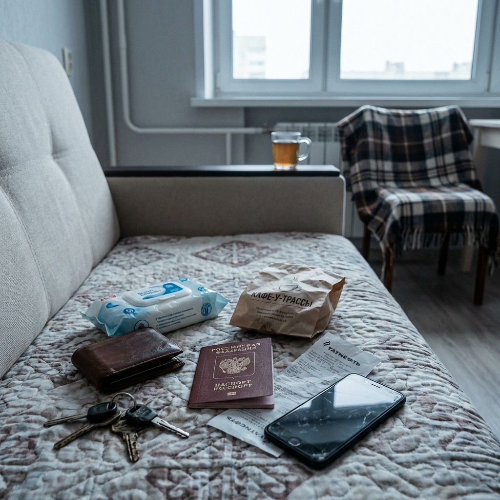 Не вещи, а доказательства того, что вчерашний день действительно был.