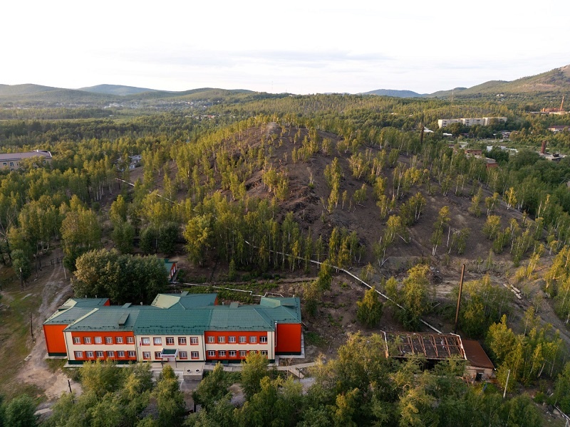 Гора Гусиха, город Карабаш. Фото: «Карабашмедь»