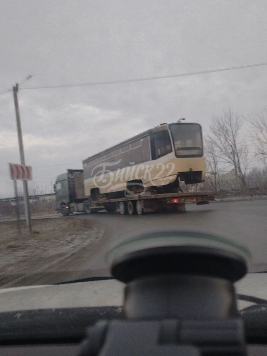    Новые трамваи в Бийске. Источник: "Бийск 22"