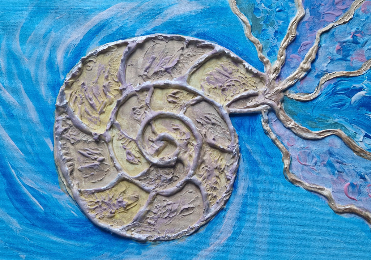 Наутилус. Картина автора.