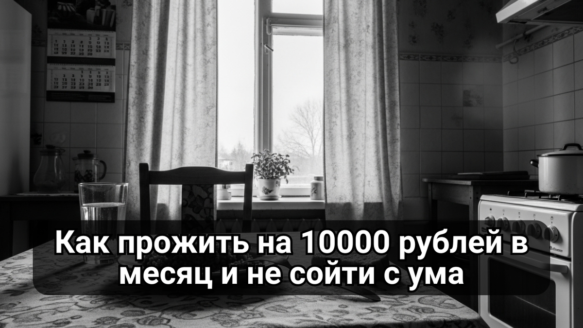 питание на 10000 рублей, бюджетное меню, экономия на еде, жизнь в условиях дефицита, реальная кухня