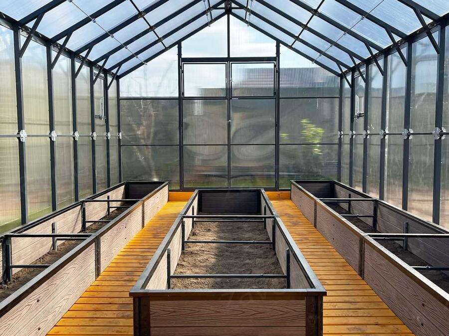 парники внутри теплицы