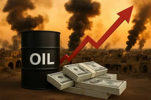Цены на нефть могут подскочить из-за ситуации на Ближнем Востоке.  Из картинок Яндекса