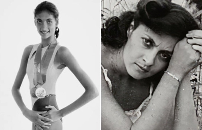    Ирина Винер в годы своей спортивной юности, когда она покоряла пьедесталы.