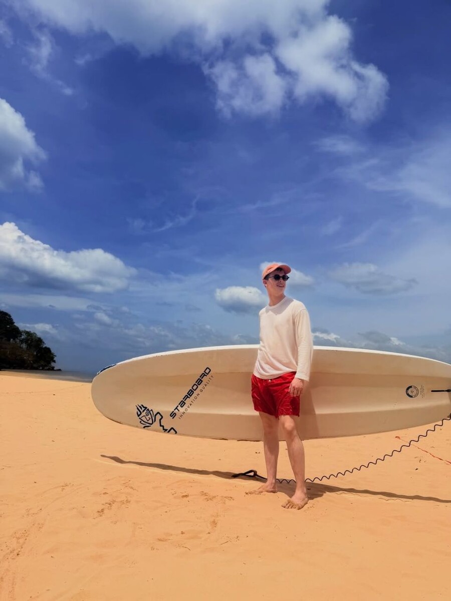    Григорий Верник и Полина Гухман отдыхают в Таиланде. Источник: @polina.guhman*