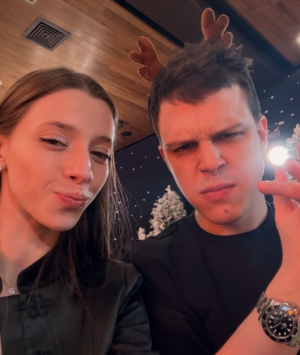    Григорий Верник и Полина Гухман. Источник: @polina.guhman*