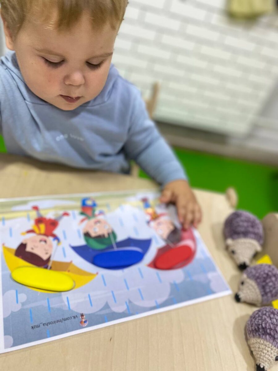 Ярослав на занятиях. 