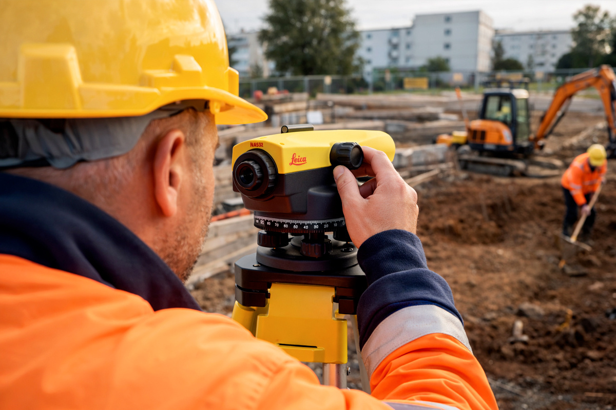 Оптический нивелир Leica NA 532 с поверкой