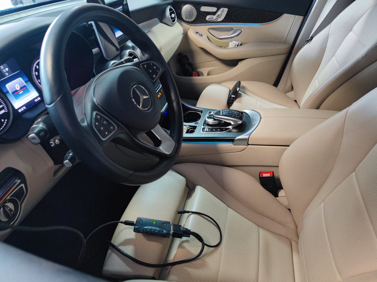 Увеличение мощности (Чип-Тюнинг) Mercedes GLC 250 2018г 211л.с. + Активация скрытых функций (CarPlay, AMG меню)