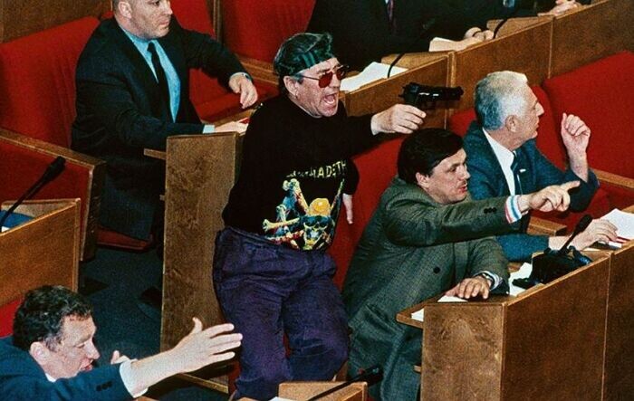    Политик, который не стеснялся быть артистом.