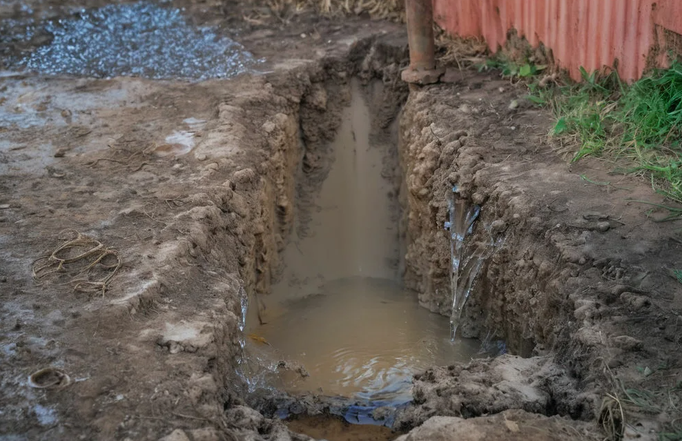 Высокий уровень грунтовых вод весной