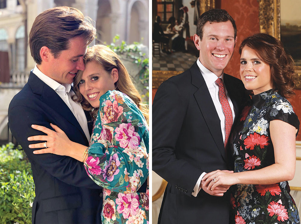 Беатрис  и евгения с мужьями