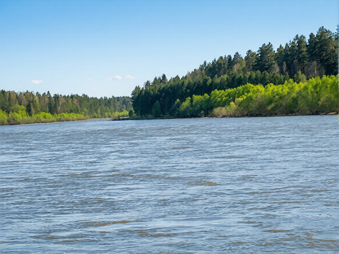 р. Бия перед с Турочак