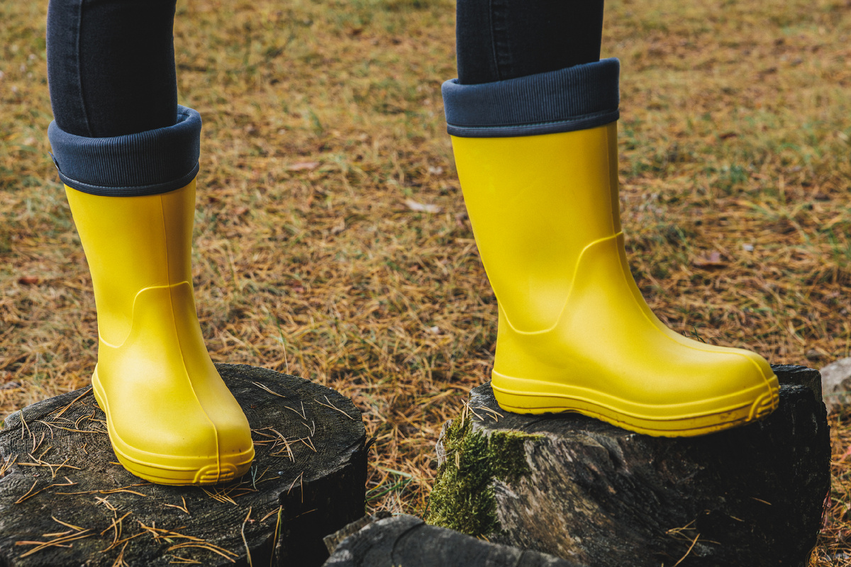 Желтые резиновые сапоги Nordman