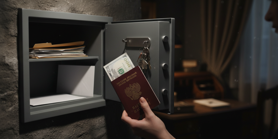 Я нашла в сейфе мужа второй паспорт с другой фамилией. Он побледнел и сказал: «Тебе не нужно это знать». ЧАСТЬ 1