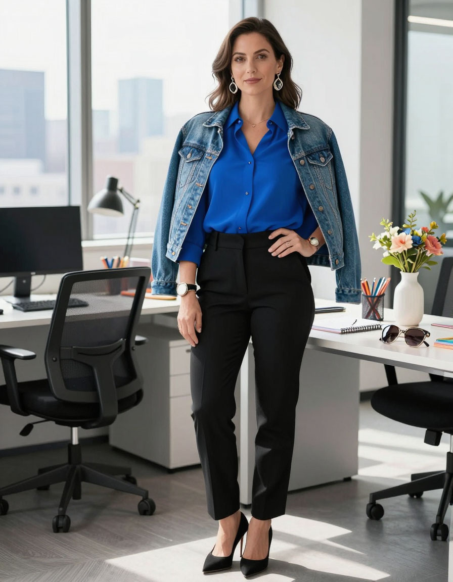 Стиль на работу: офисный лук без скуки.