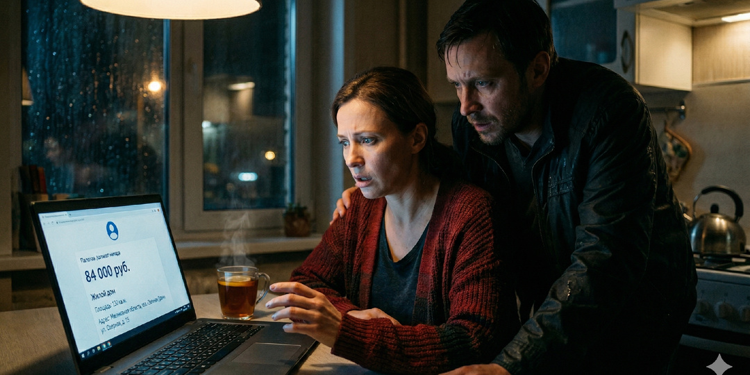 Оплачивала налоги через Госуслуги и увидела,что на мне числится огромный загородный дом. Я никогда его не покупала, но адрес мне был знаком.