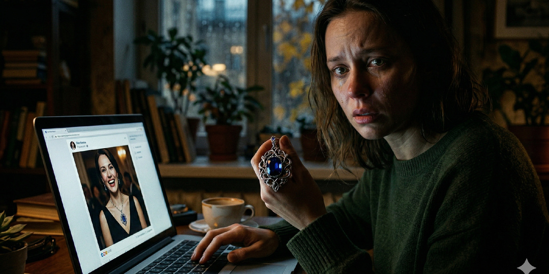 Муж подарил мне на годовщину старинный кулон. В антикварном магазине мне сказали, что вещь приносит несчастья всем её владелицам.