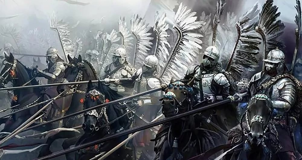 Польские гусары. Иллюстрация в журнале "Дилетант"