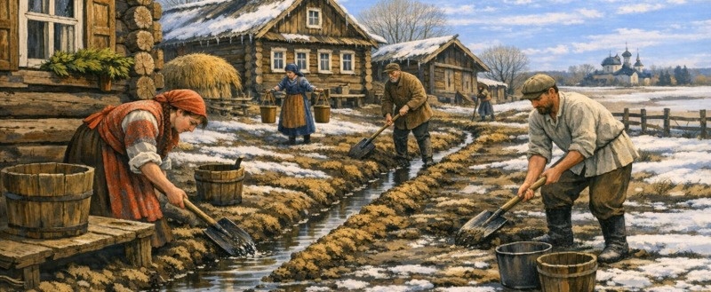 Народные приметы 23 марта. Синие облака в небе предвещали теплую, но дождливую погоду