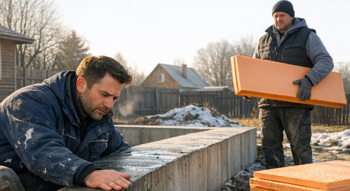 Утепление пеноплексом весной