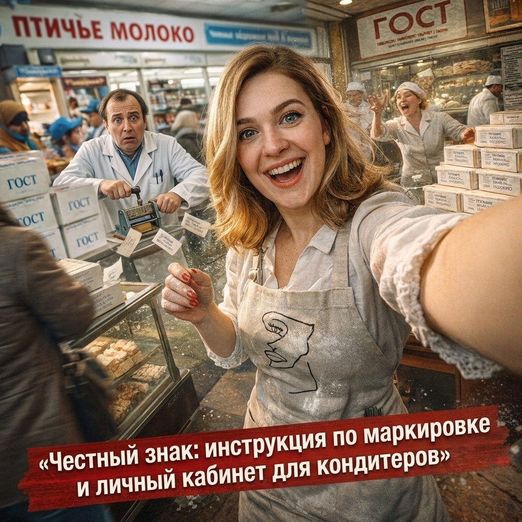    Пошаговое руководство по работе с системой Честный знак для кондитеров. admin