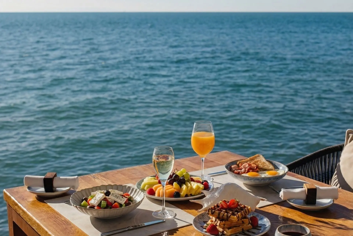 Безлимит в ресторане у моря Посейдон