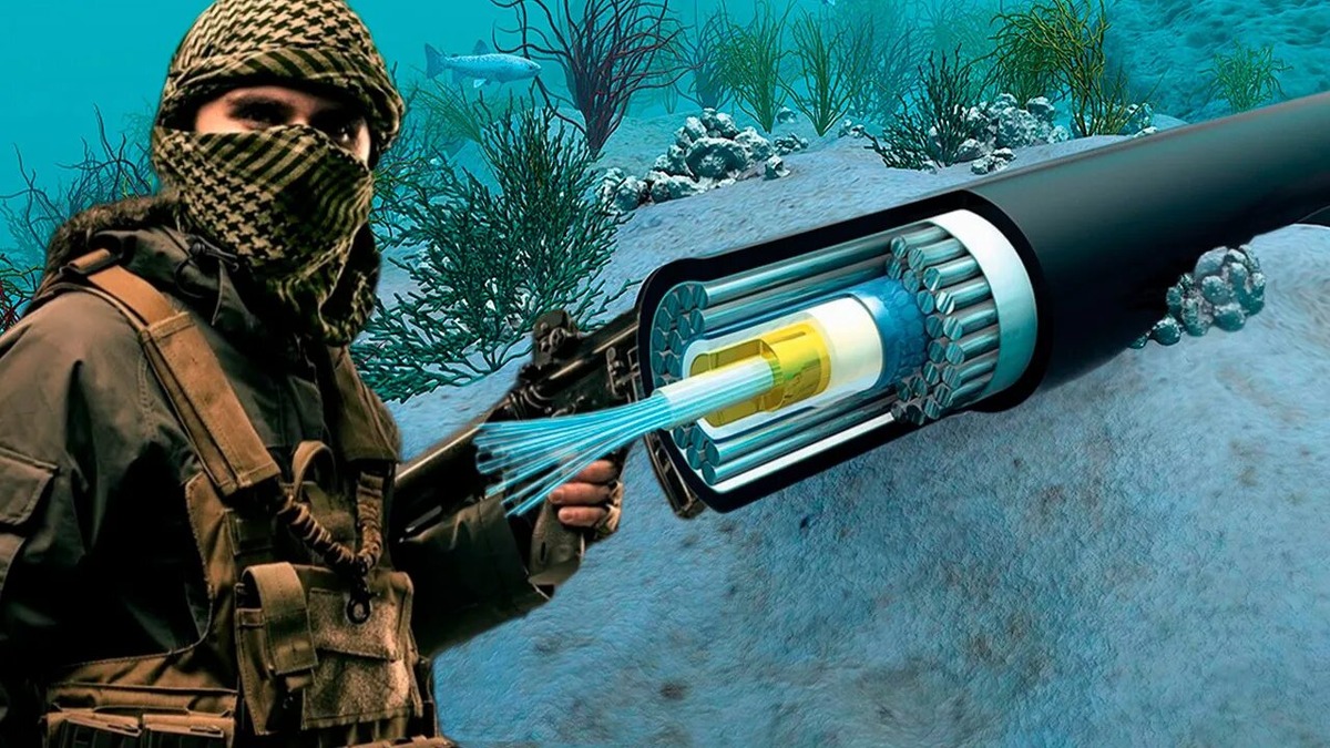 Диверсант и подводный кабель