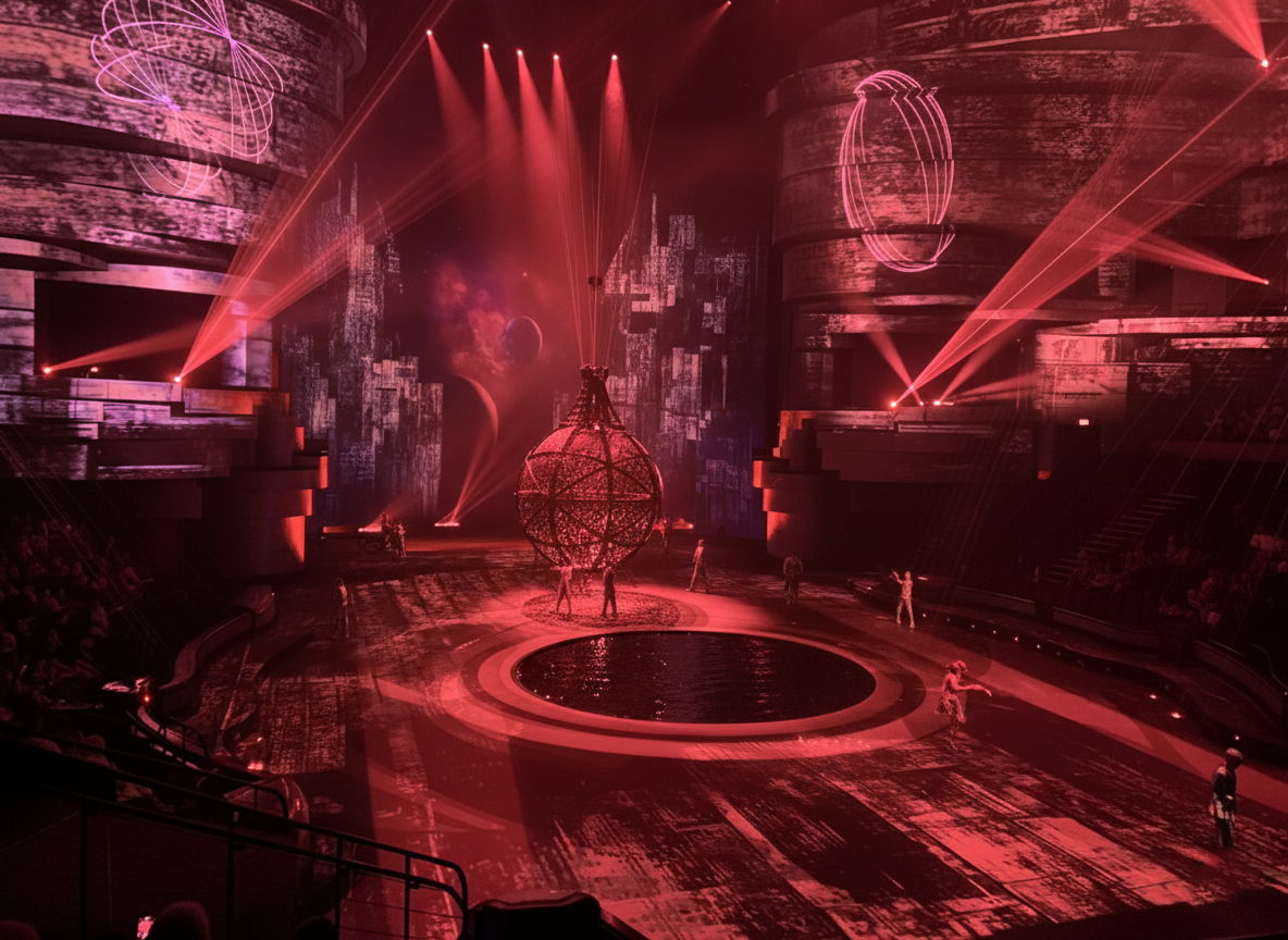 La Perle - это уникальное аквашоу мирового уровня в Дубае. Источник: Shutterstock