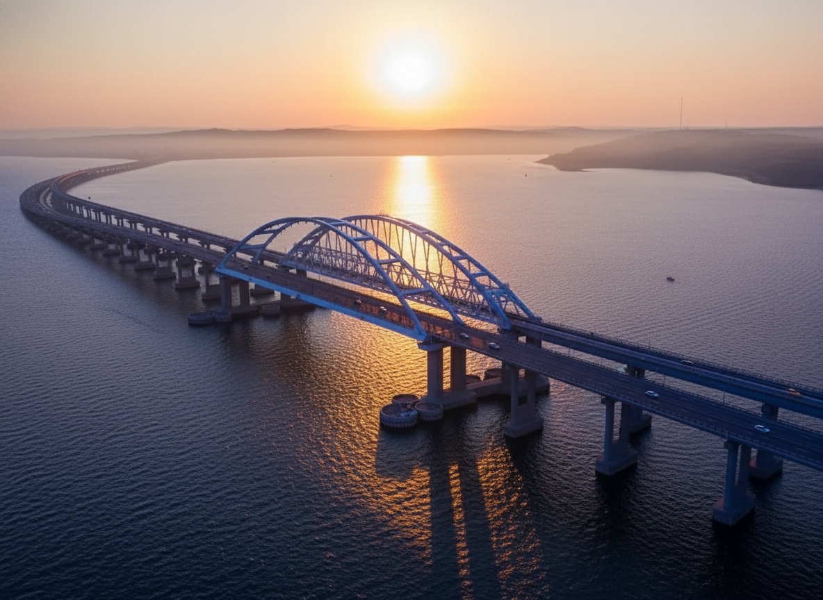 19 километров бетона и стали, 7000 свай, 15 тысяч строителей. Они закончили на полгода раньше срока, потому что Крым не мог ждать. А когда враг попытался уничтожить мост, он выстоял. И сегодня по нему едут тысячи машин — от Тамани до Керчи, от прошлого к будущему, через пролив, который наконец перестал разделять.