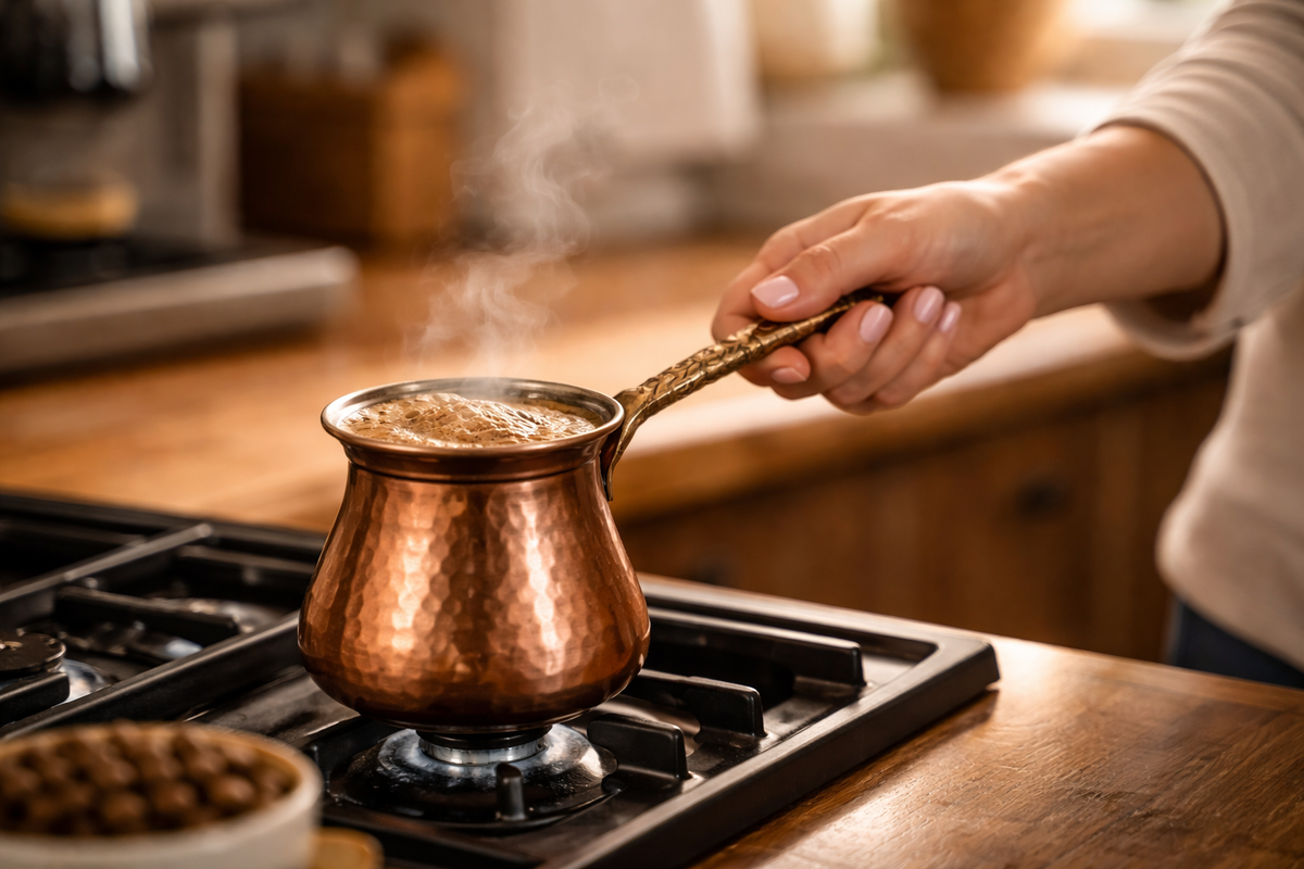 Кофе из турки горчит