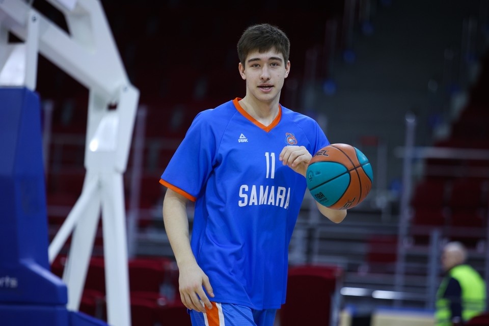    Егор Амосов перешел в «Реал Мадрид» летом 2025 года Фото: БК «Самара»