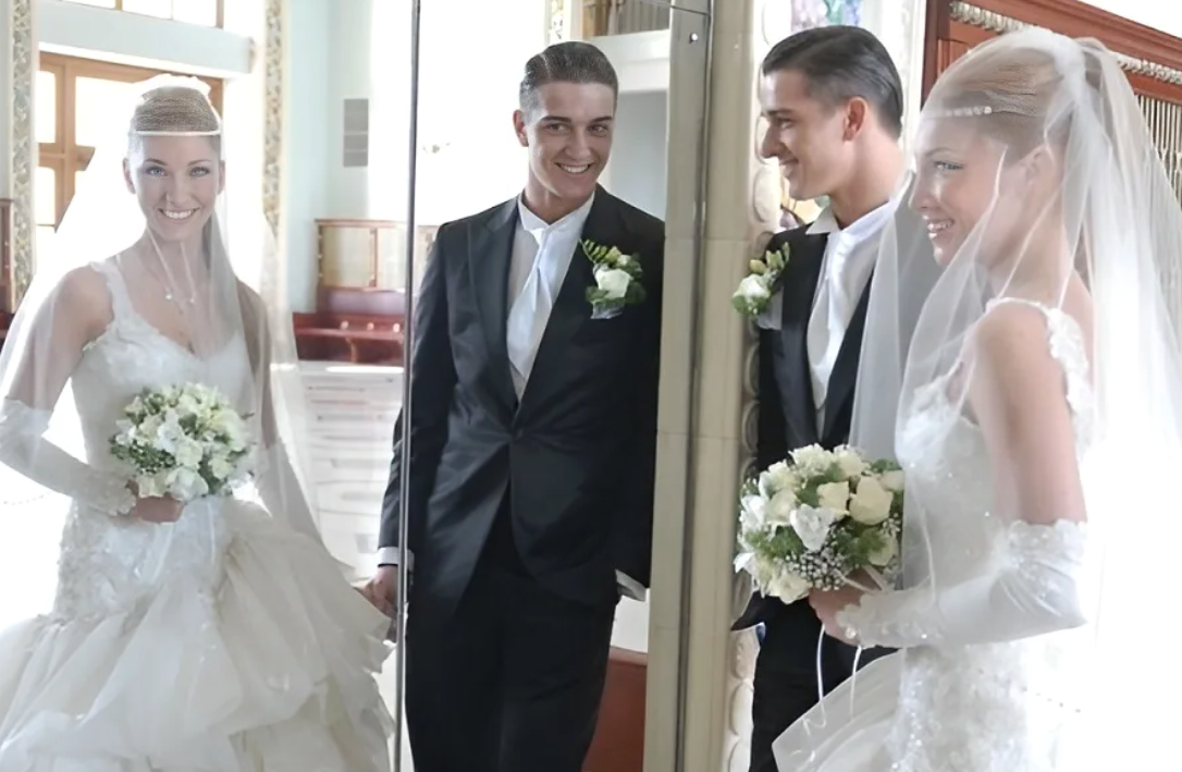 на фото Стас Бондаренко и Юлия Чиплиева