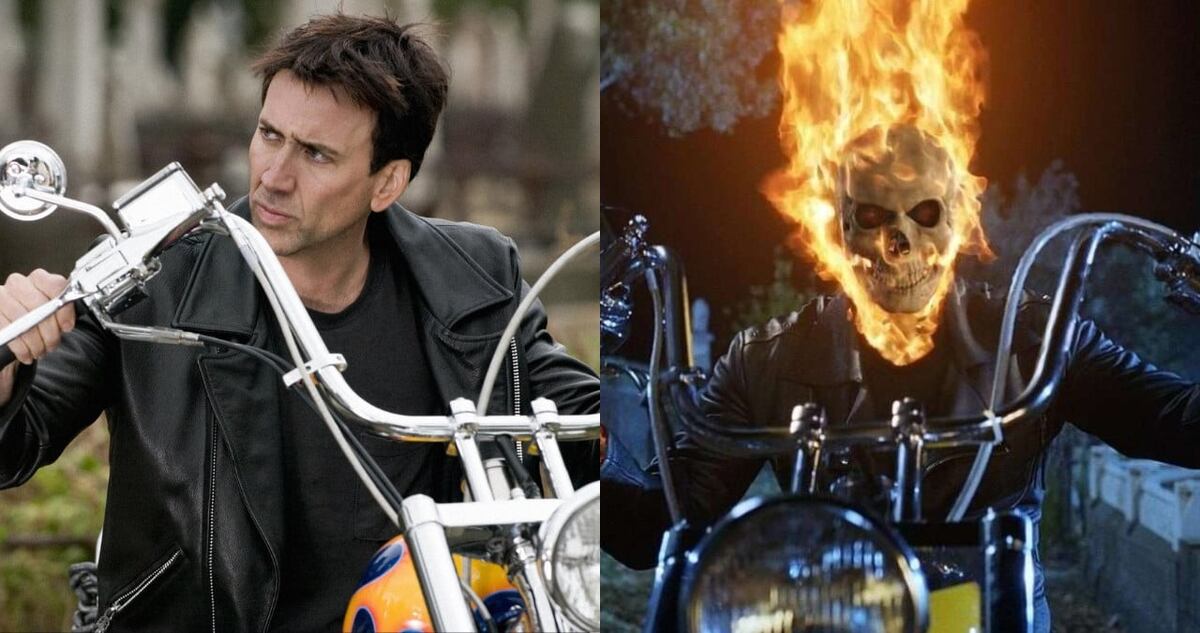 Николас Кейдж в роли Джонни Блейза