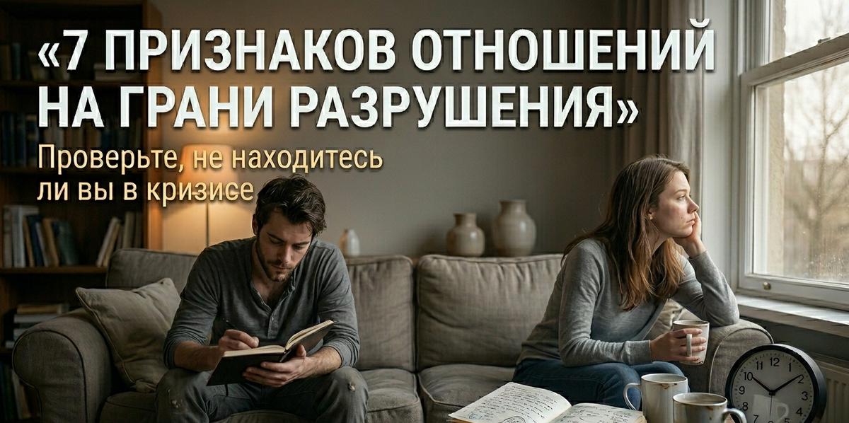 Вы ловите себя на мысли, что мужчина, который когда‑то был самым близким, стал чужим? Что разговоров между вами становится меньше, обид всё больше, а тепла почти не осталось? 
