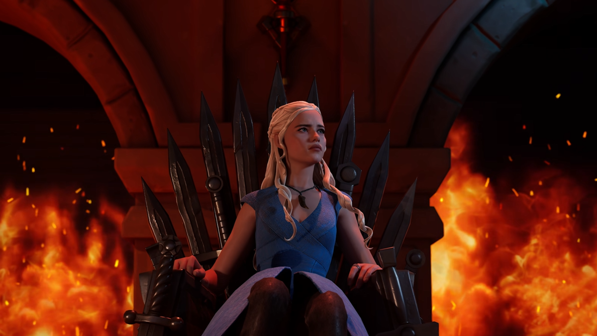 В Fortnite добавили Дейенерис, Джона Сноу и Короля Ночи из «Игры престолов»