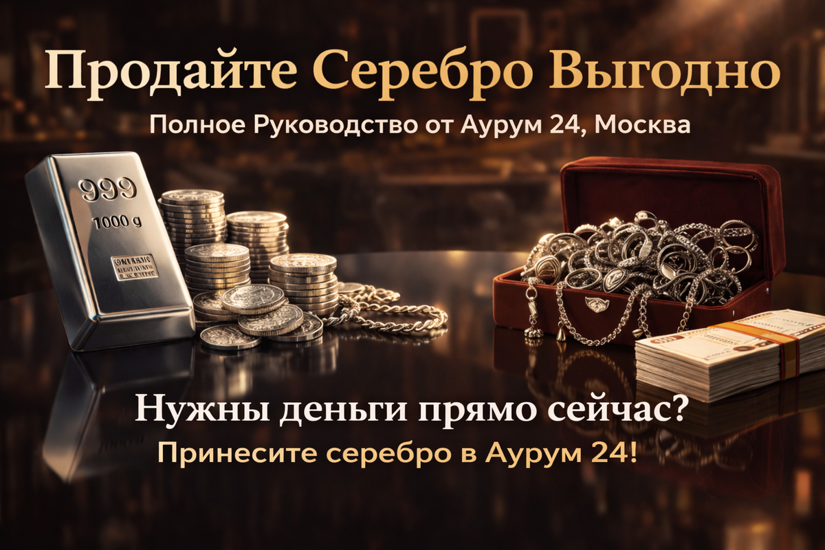 Продайте Серебро Выгодно: Полное Руководство от Аурум 24, Москва
