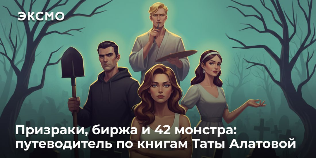 Призраки, биржа и 42 монстра: путеводитель по книгам Таты Алатовой